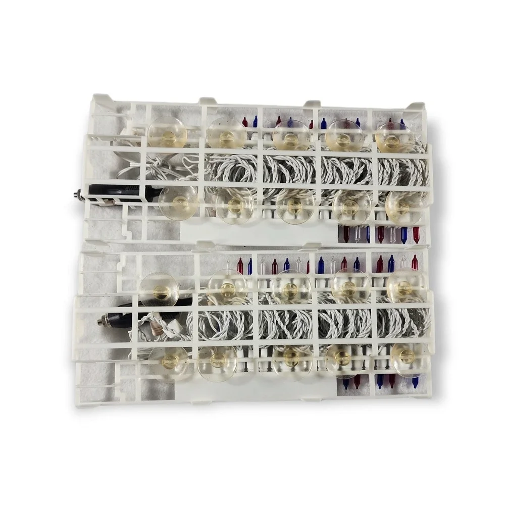 Luminosity Unlimited Patriots‎ Pride 12v Cigarette Lighter Plug-in String Lights